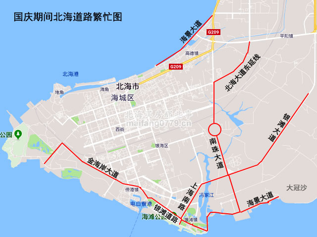 国庆北海看房路线图:哪些楼盘值得假期逛一逛?